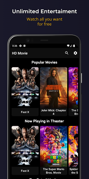 Watch HD Movies & TV Series Screenshot 1