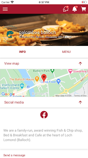Palombos Fish and Chips Screenshot 2