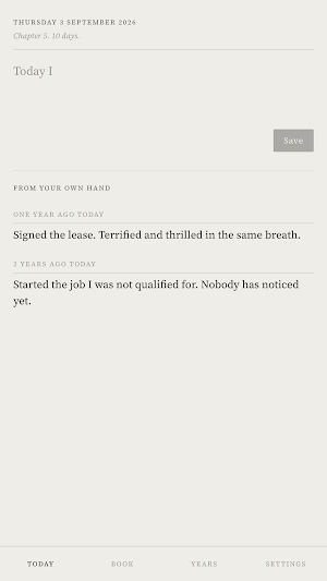 Sentence: One Line a Day Screenshot 0