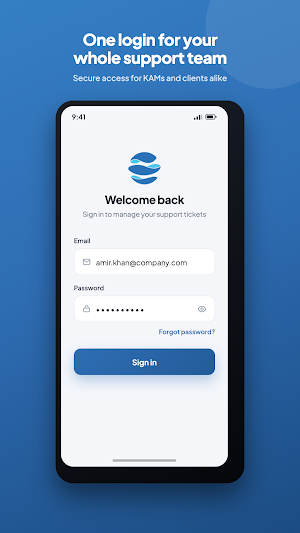 eOcean Support Screenshot 0