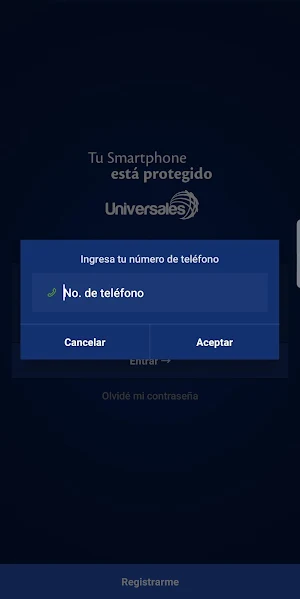 Universales Celulares Screenshot 2