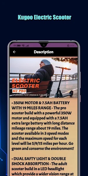 Kugoo Electric Scooter Guide Screenshot 2