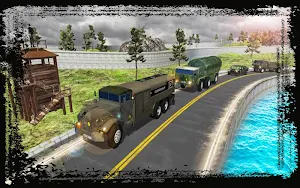 Army Truck Simulation 2018 : Best truck games Screenshot 3