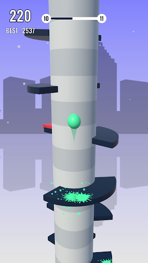 Helix Ball Climb 3D! Screenshot 0