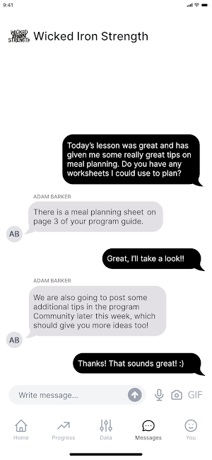 WIS Coaching Screenshot 3
