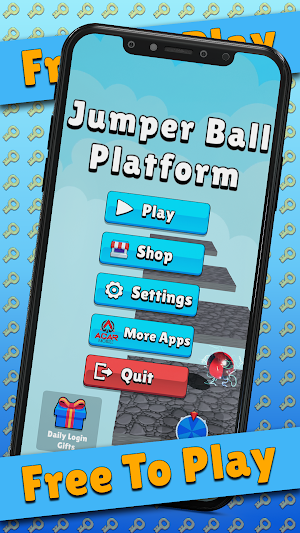 Jumper Ball Platform Screenshot 0