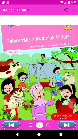 Buku Siswa Kelas 6 SD/MI Tema 1 Screenshot 0