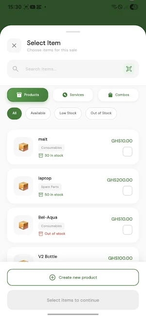 Kedebah POS Screenshot 1