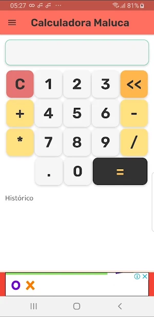 Calculadora Maluca Screenshot 0