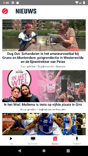 Sport Noord Screenshot 3