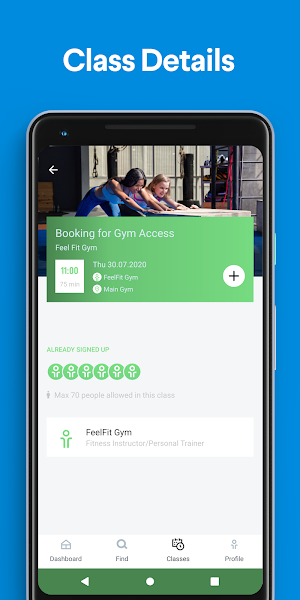 Feel Fit Gym Screenshot 2