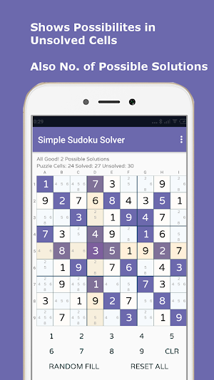Simple Sudoku Solver Screenshot 3
