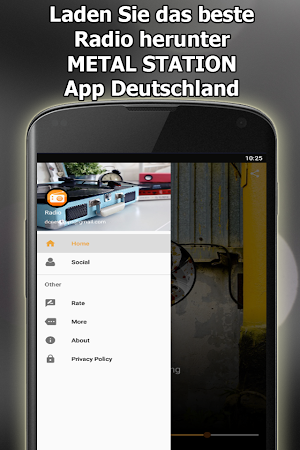 Radio METAL STATION Online Kostenlos Deutschland Screenshot 2