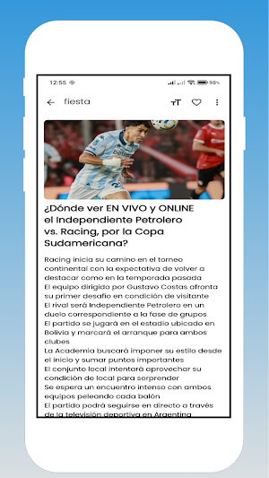 Tv argentina futbol en vivo Screenshot 3