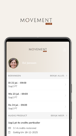 Movement Club Screenshot 3