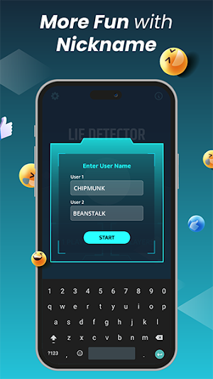Lie Detector Simulator Test Screenshot 0