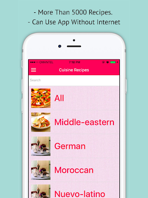 Cuisine Recipes - Offline Easy Screenshot 3