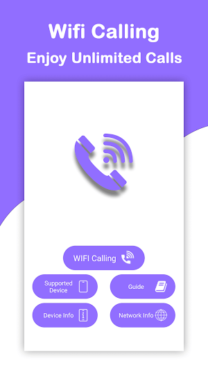 Wifi Calling, Unlimited Calls Screenshot 1