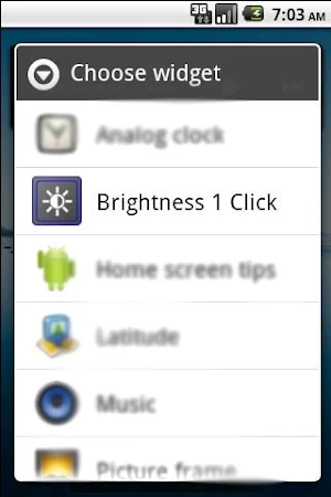Brightness 1 Click screenshot 2