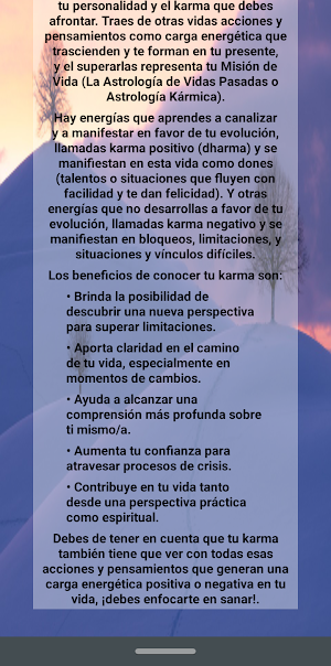 Tu karma según tu horóscopo Screenshot 3