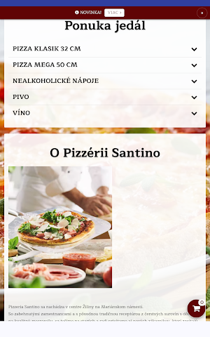 Pizzeria Santino Screenshot 2