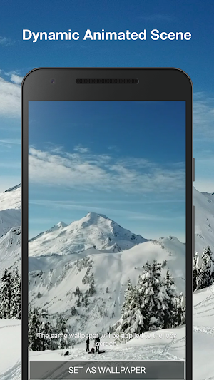 Mountains Live Wallpaper Screenshot 1