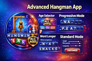 Progressive Hangman - Offline Screenshot 0
