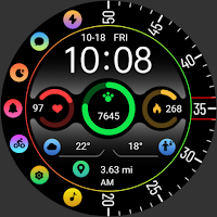 Colorful Small Round ZKinWatch