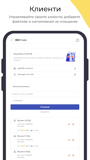 CRM Finans Screenshot 0