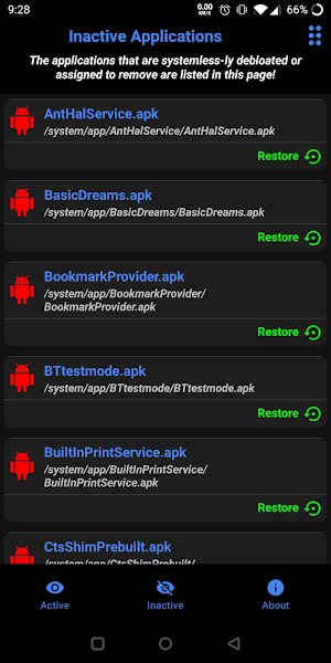 De-Bloater Pro (ROOT) Screenshot 1