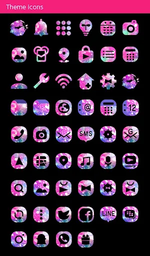 Galaxy Lips Theme Screenshot 3
