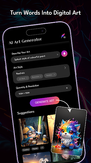 Dalle - Create art with AI Screenshot 1