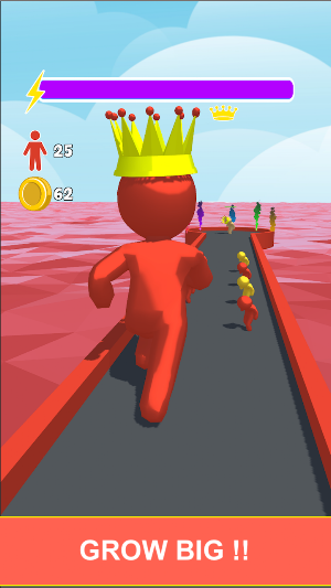 Stickman Rush:Color Clash Game 3d Screenshot 1