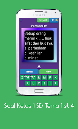 Soal Kelas 1 SD Tema 1 st 4 Screenshot 0