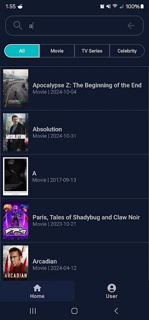 Movie Master Screenshot 1