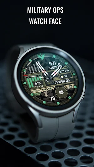 Military Ops Watch Face Screenshot 1