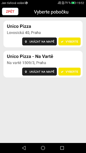 Unico Pizza Screenshot 1