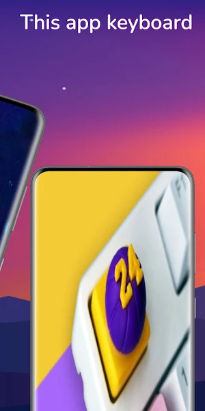 keyboard thème lakers players Screenshot 1