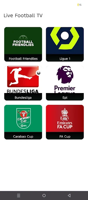 CricFy -  Football Live TV HD Screenshot 1