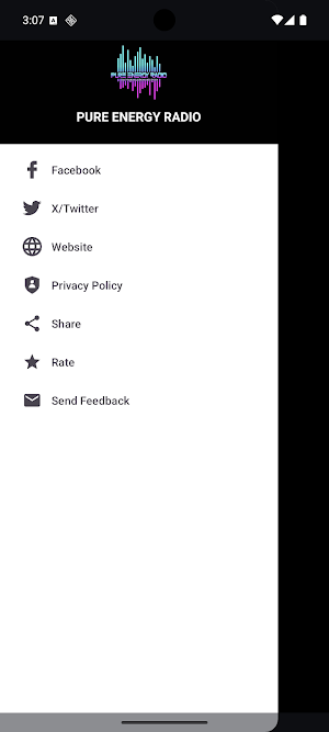 PURE ENERGY RADIO Screenshot 2