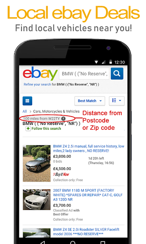 Cars, Parts + Motor Auctions Screenshot 2