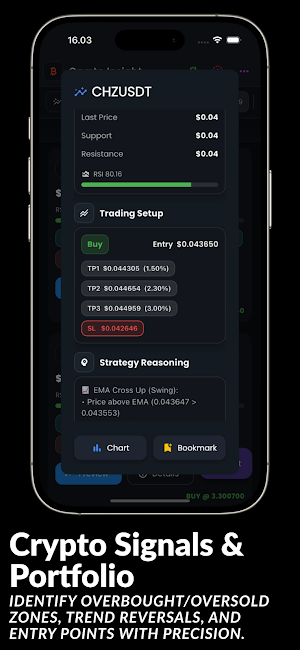 Crypto Ai : signal & portfolio Screenshot 2
