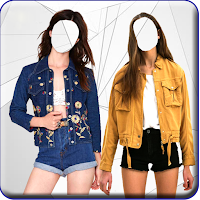 Women Jeans Jacket Photo Suit