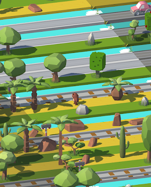 Fun Animal Rush: Coins Road 3D Screenshot 3
