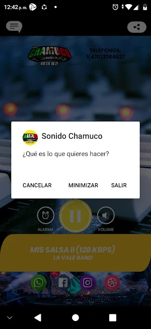 Sonido Chamuco Screenshot 2