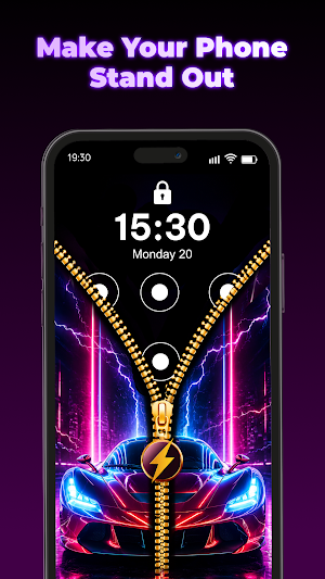 Zipper Lock Screen Wallpapers Screenshot 1