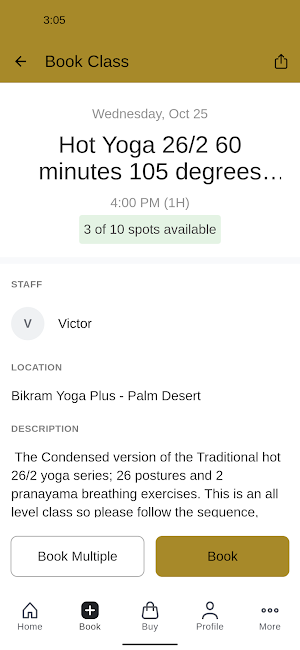 Coachella Yoga Screenshot 2