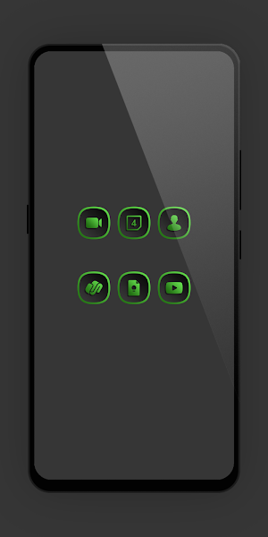 Shadow Gray Green Icon Pack Screenshot 1