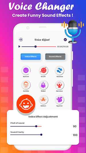 Voice Changer & Sound Effects Screenshot 0