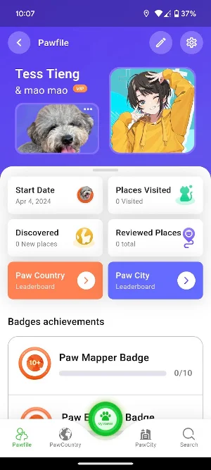 Paw Places Screenshot 1